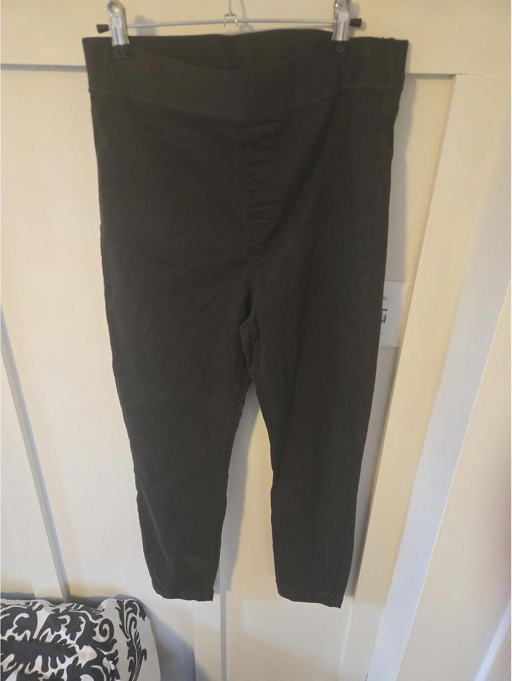 Buffalo David Bitton Black High-Rise Skinny Jegging Pants Size M